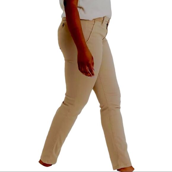 NWOT American Apparel Khaki Skinny Jeans Sz 28 - Picture 2 of 6